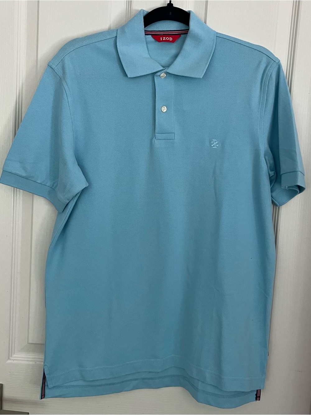 Izod Men’s Sky Blue Pique Polo Shirt